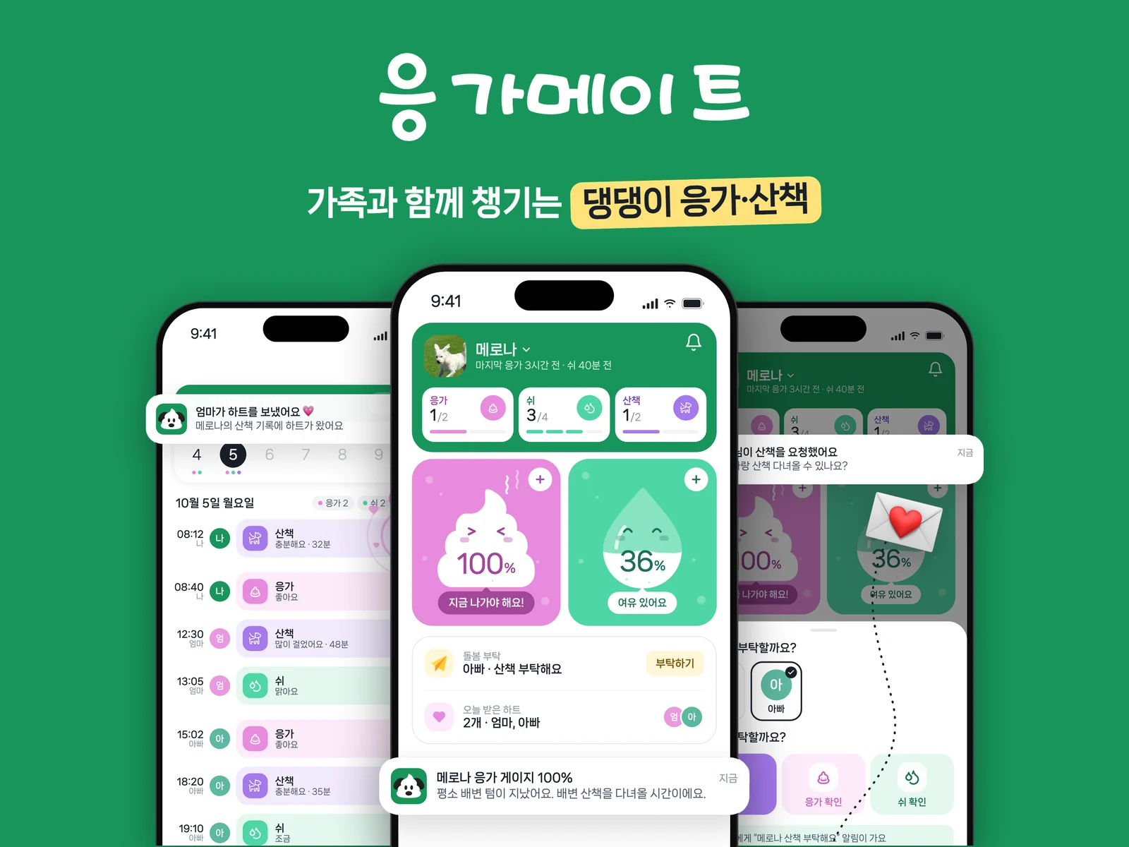 가족과 함께 챙기는 댕댕이 응가·산책